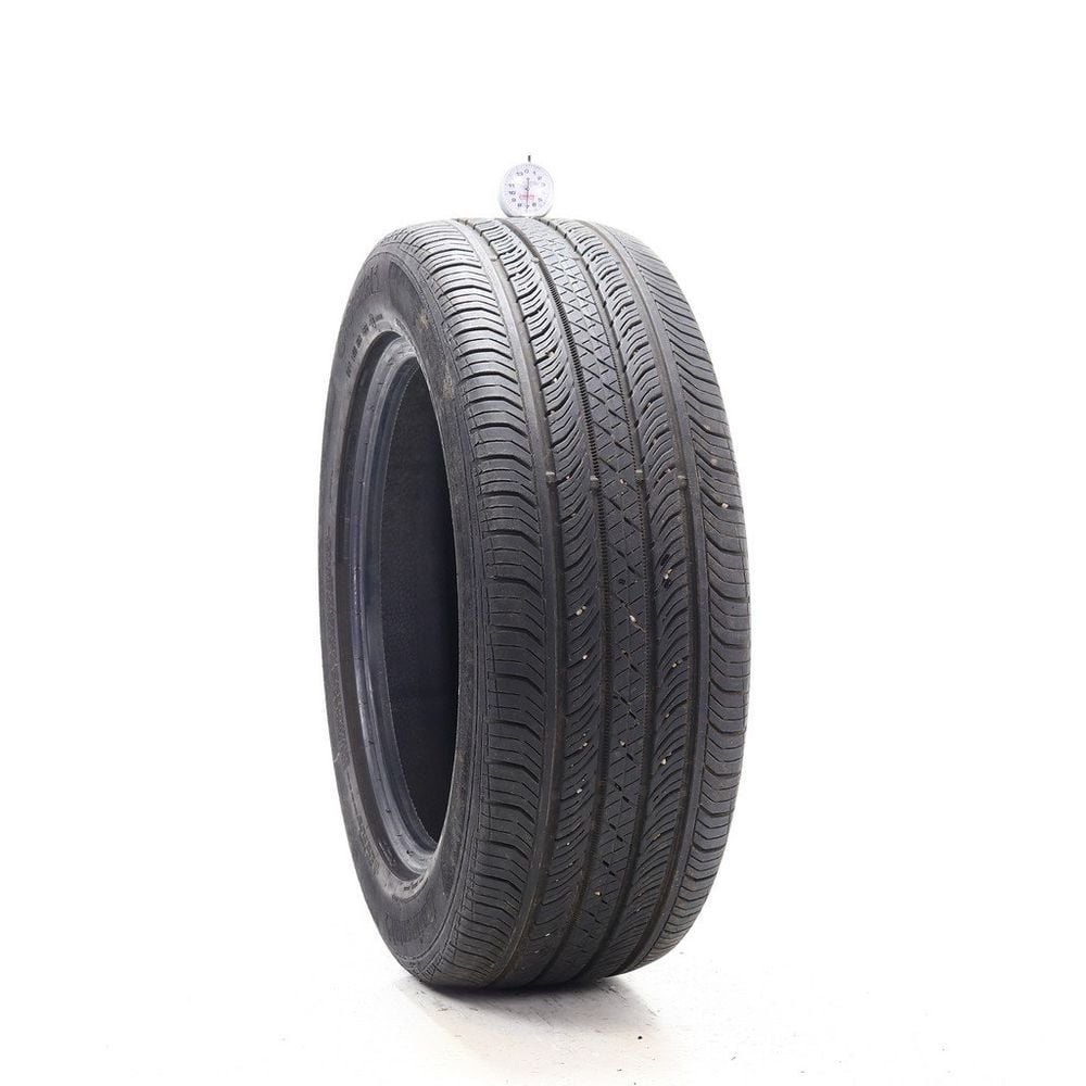 Set of (2) Used 225/55R17 Continental ProContact TX SSR MOE 97H - 7-7.5/32 - Image 1