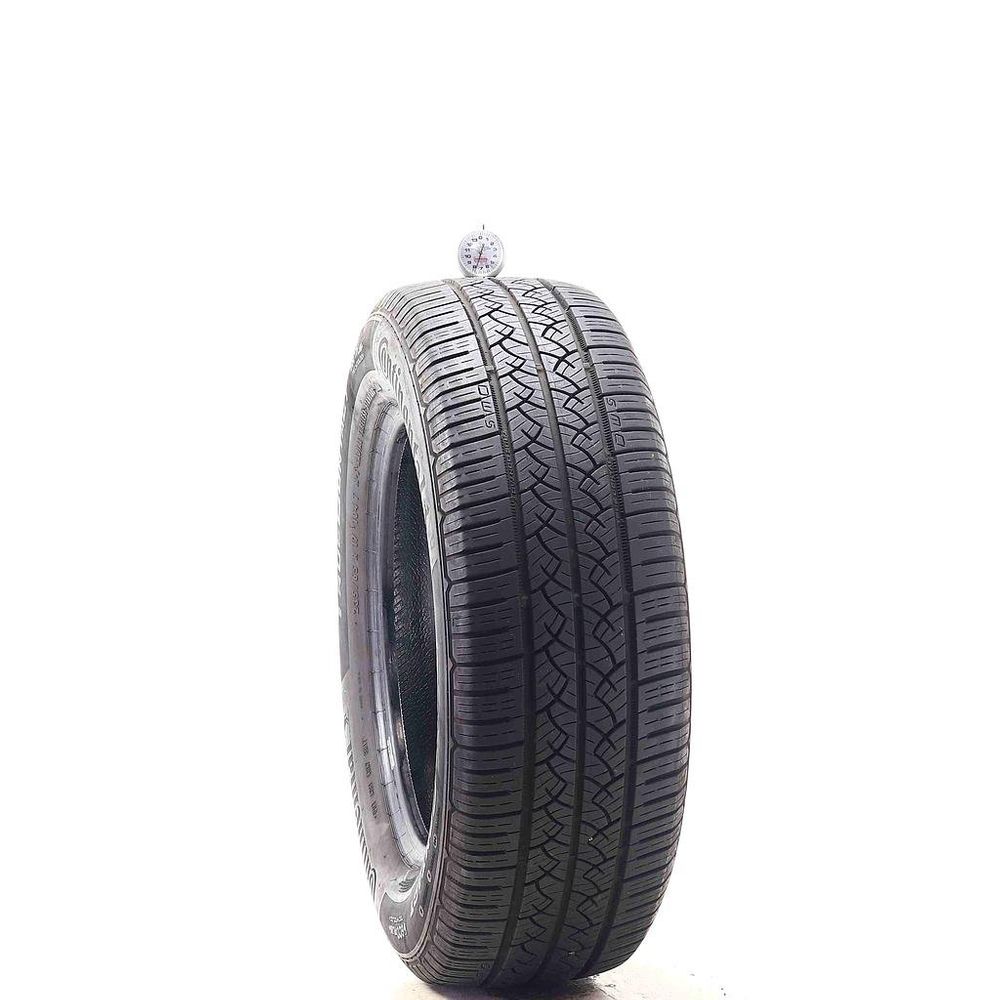Set of (2) Used 235/65R17 Continental TrueContact 104T - 7.5-8/32 - Image 1