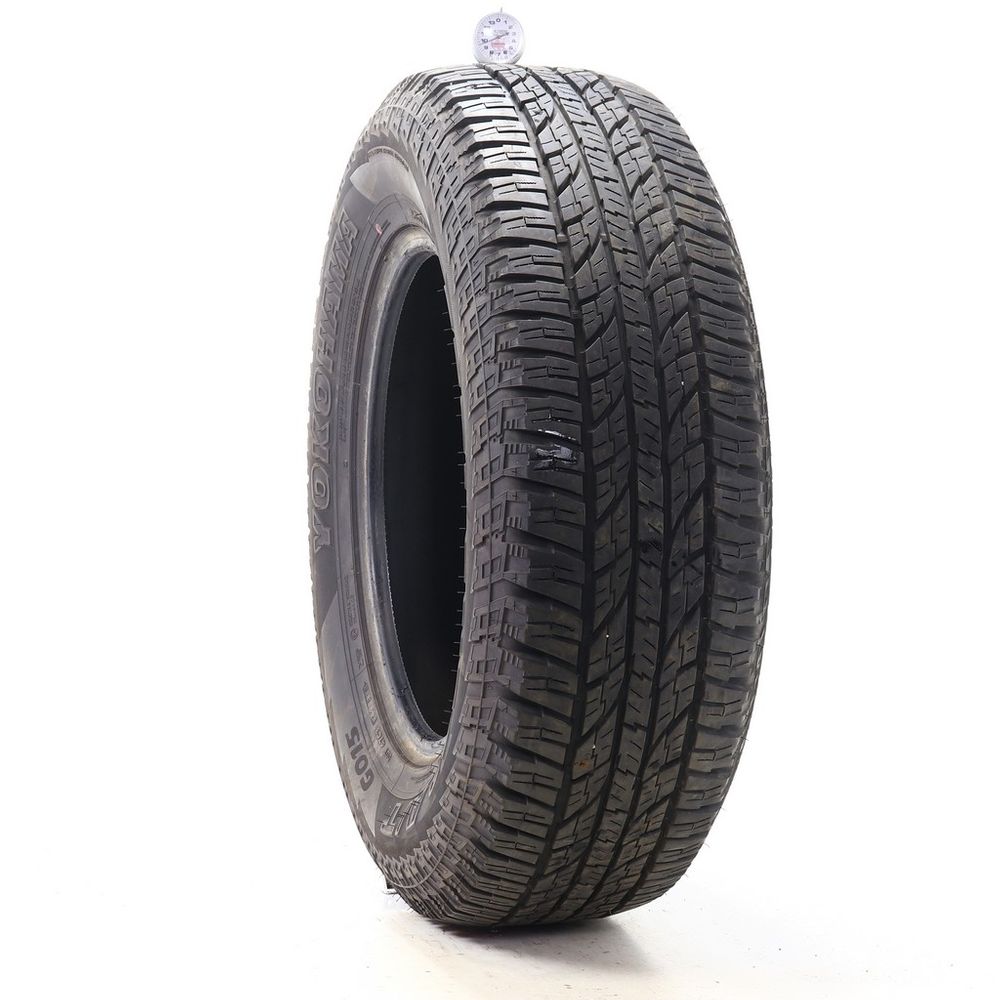 Set of (2) Used 255/70R18 Yokohama Geolandar A/T G015 113H - 9.5-10.5/32 - Image 1