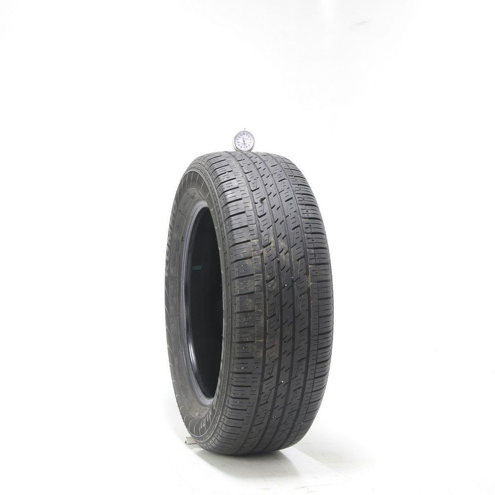 Set of (2) Used 225/60R17 Kumho Eco Solus KL21 99H - 6.5-8/32 - Image 1