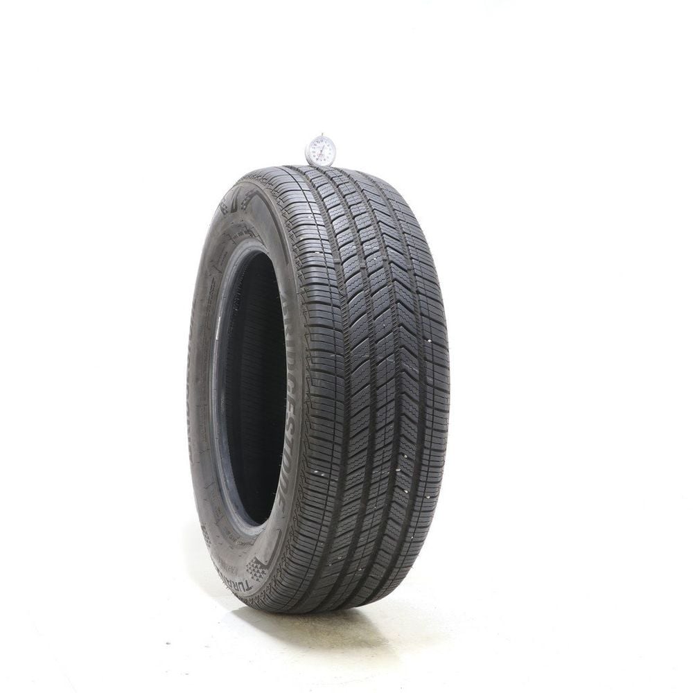 Set of (4) Used 235/60R17 Bridgestone Turanza Quiet Track 102H - 7.5-8.5/32 - Image 1