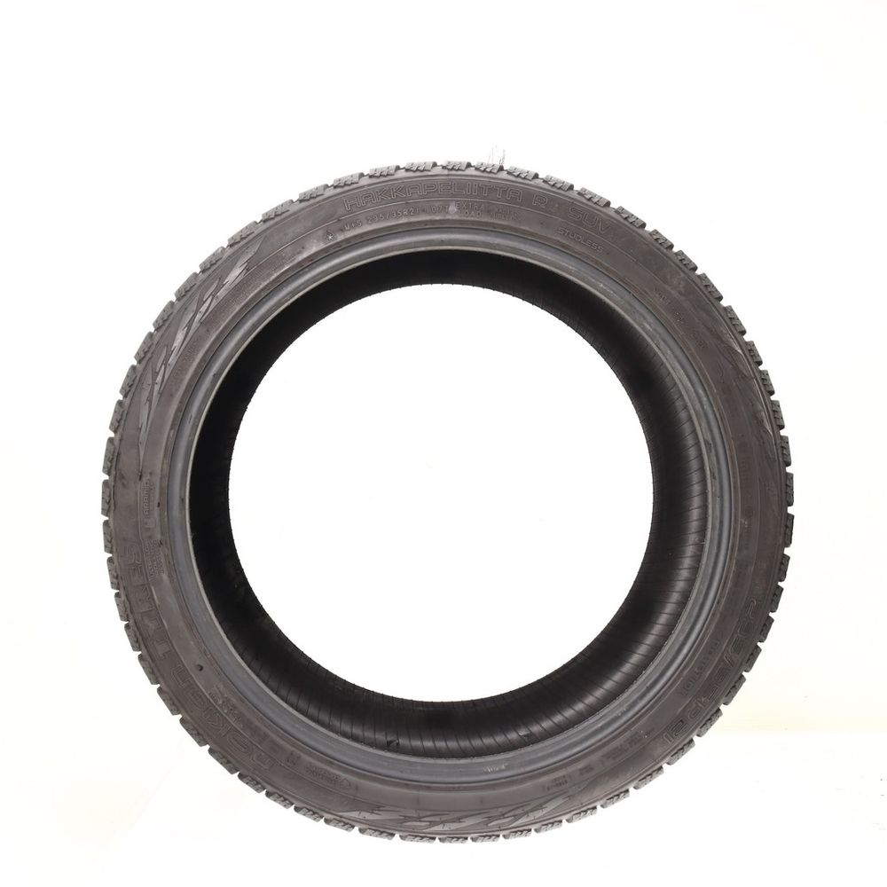 Set of (2) Used 295/35R21 Nokian Hakkapeliitta R3 SUV 107T - 8.5/32 - Image 3