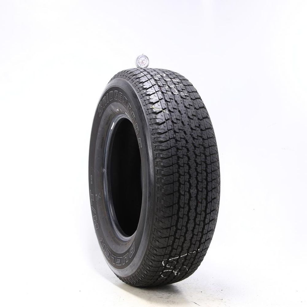 Set of (2) Used 265/70R17 Bridgestone Dueler H/T 840 113S - 9.5/32 - Image 1