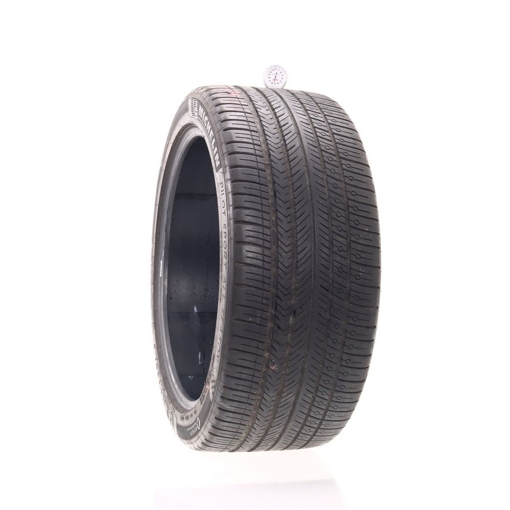 Set of (2) Used 285/40ZR21 Michelin Pilot Sport All Season 4 109Y - 7/32 - Image 1