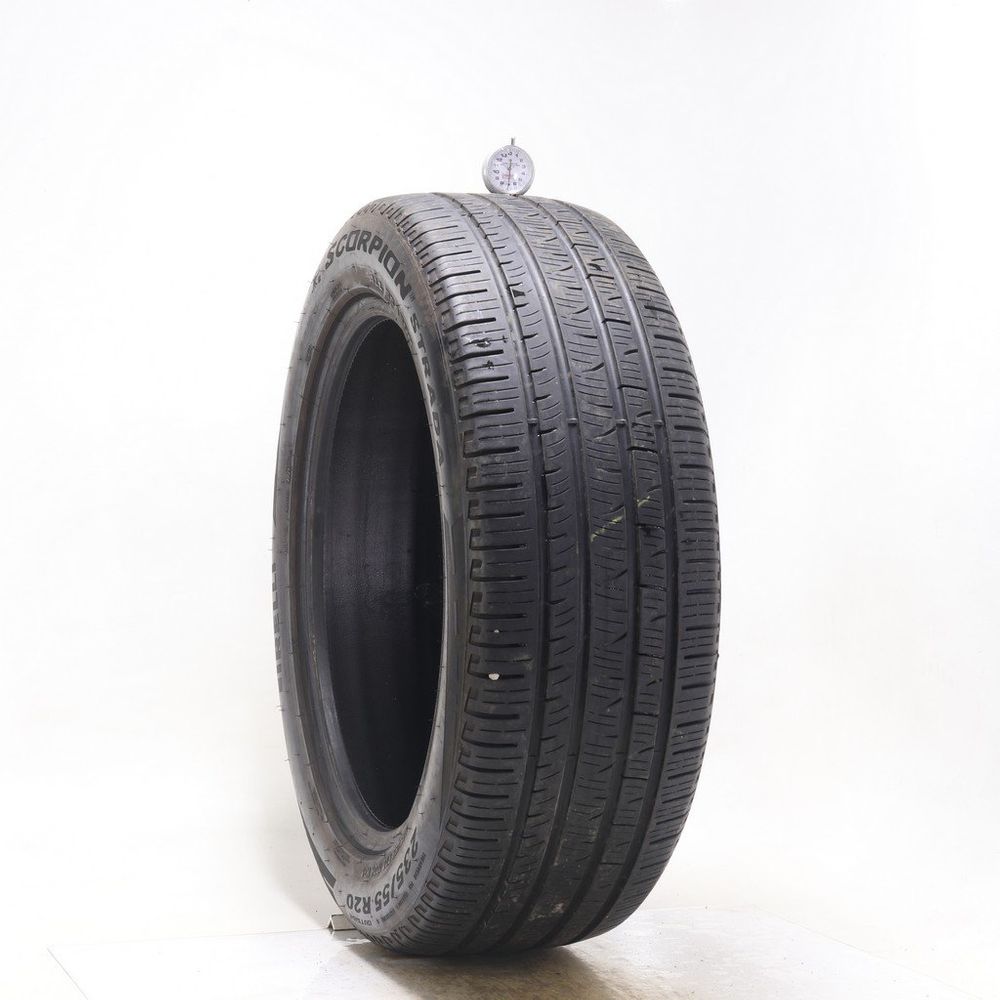 Set of (2) Used 235/55R20 Pirelli Scorpion Strada 102H - 7-8/32 - Image 1