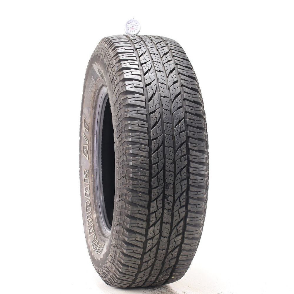 Set of (2) Used 265/70R17 Yokohama Geolandar A/T G015 113T - 9.5-10.5/32 - Image 1
