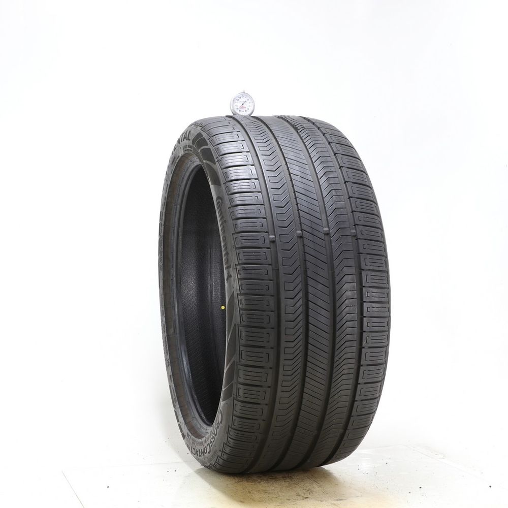 Set of (2) Used 295/35R21 Continental CrossContact RX MGT 107W - 8.5-9/32 - Image 1