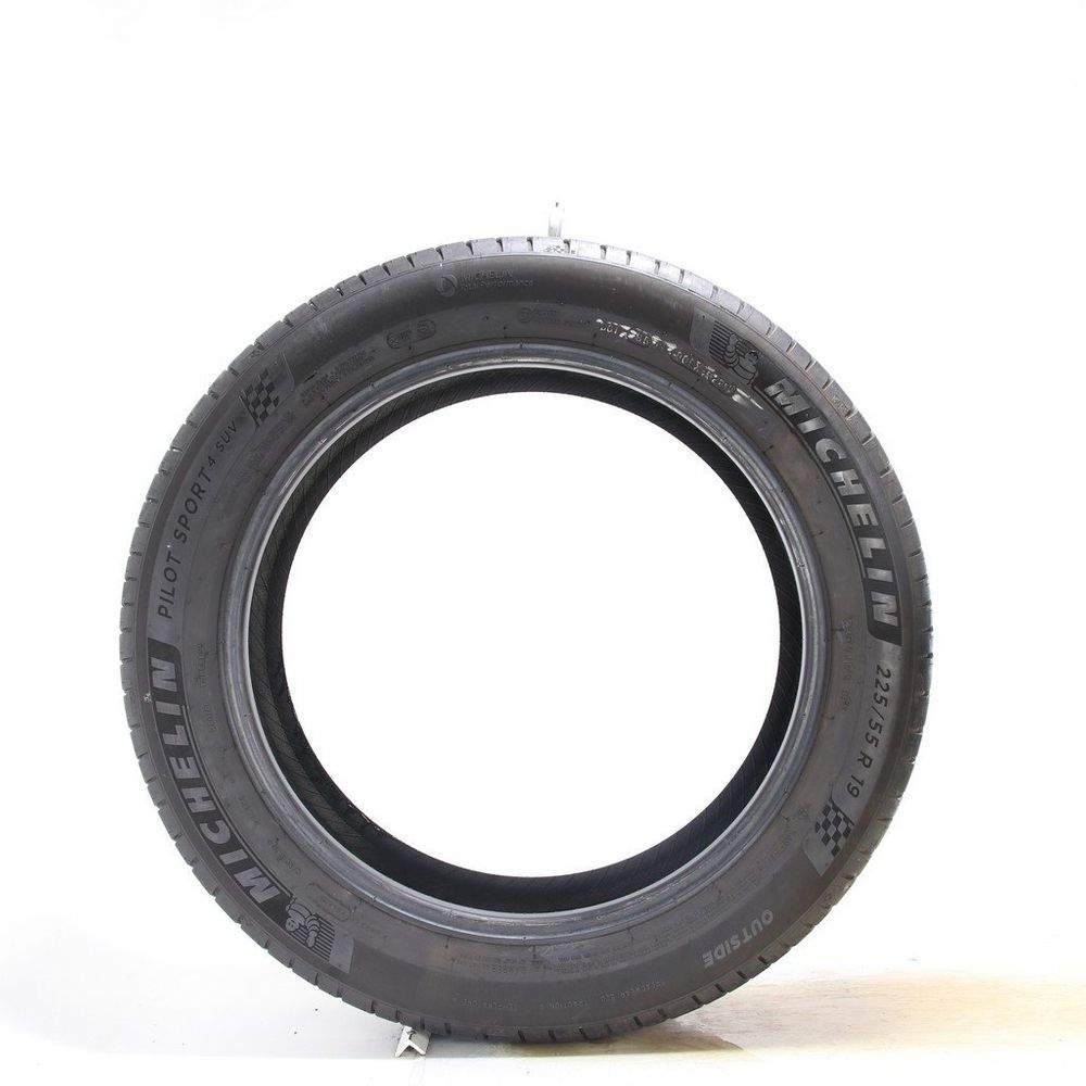 Set of (2) Used 225/55R19 Michelin Pilot Sport 4 SUV 99V - 5.5-6.5/32 - Image 6