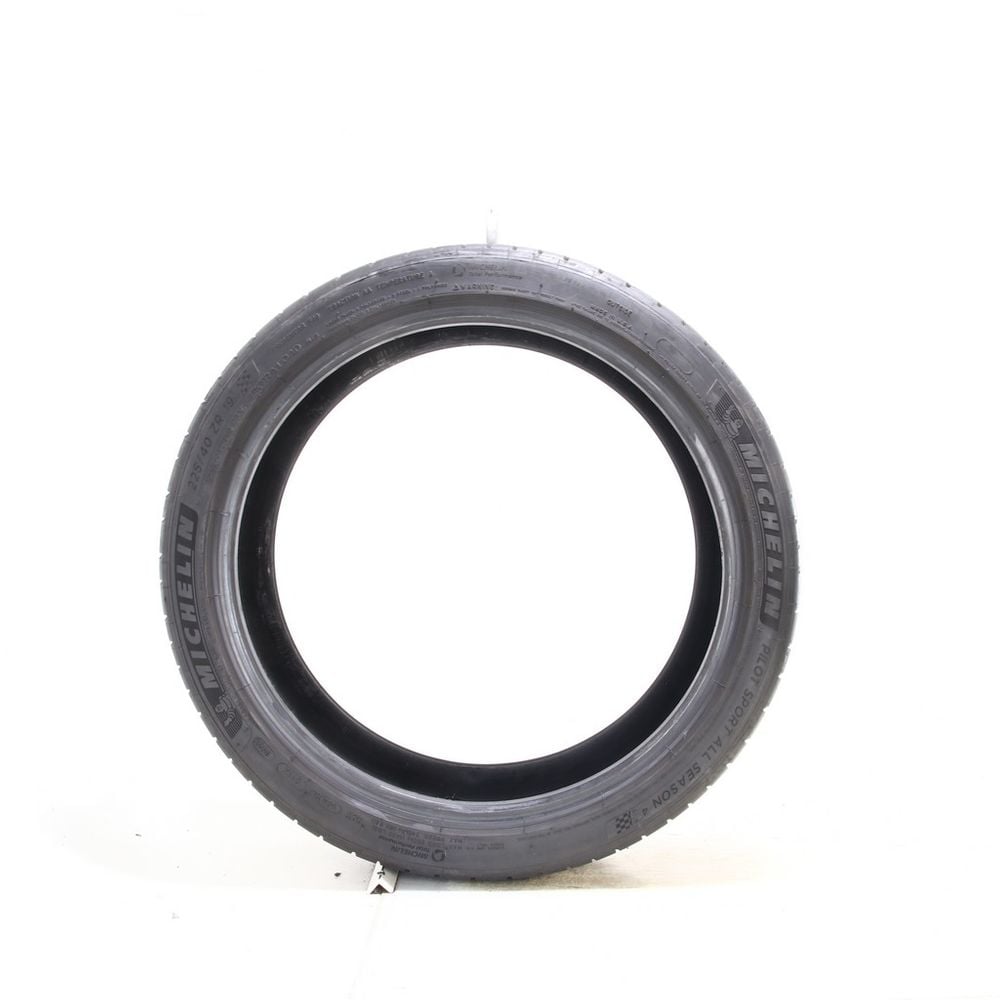 Set of (2) Used 225/40ZR19 Michelin Pilot Sport All Season 4 93Y - 8.5-9/32 - Image 3