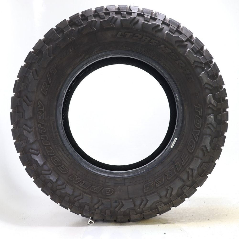 Set of (4) Used LT 285/75R18 Toyo Open Country RT Trail 129/126R E - 10-11.5/32 - Image 6
