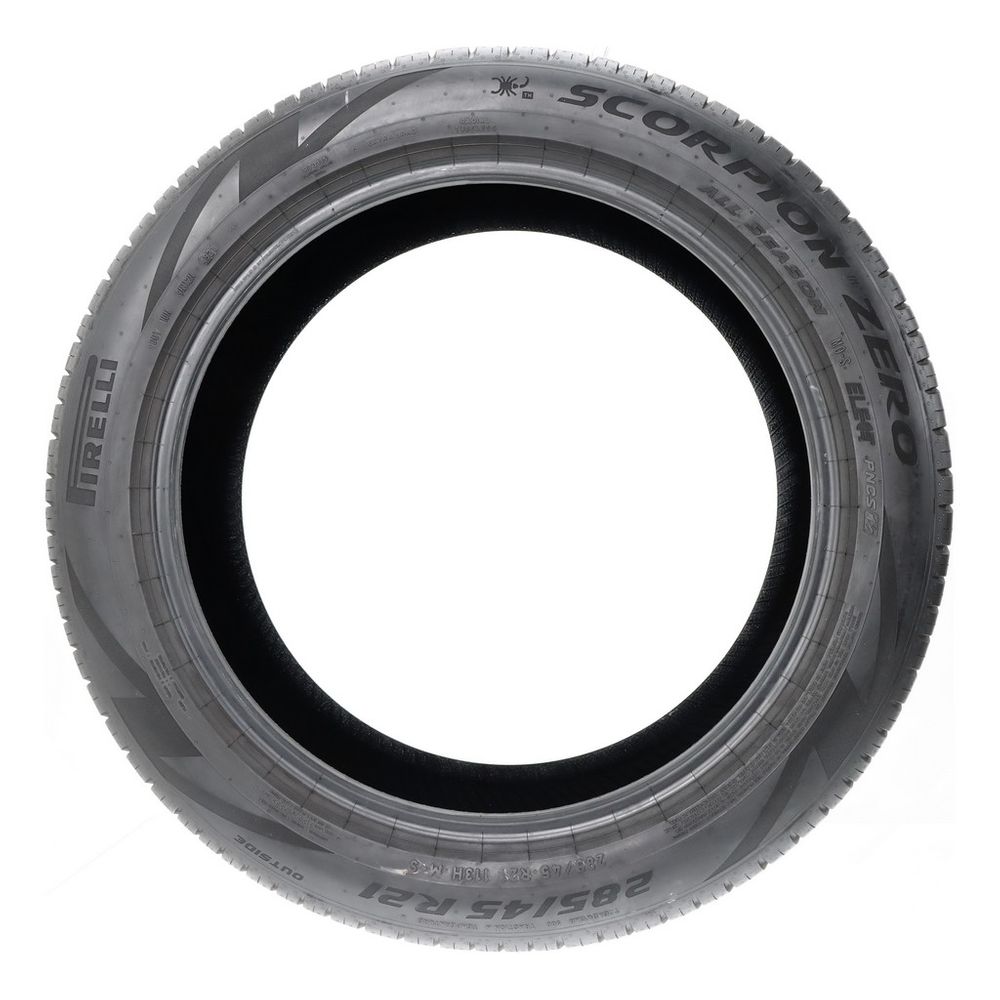 Set of (2) Used 285/45R21 Pirelli Scorpion Zero MO-S ELECT PNCS 113H - 7/32 - Image 3