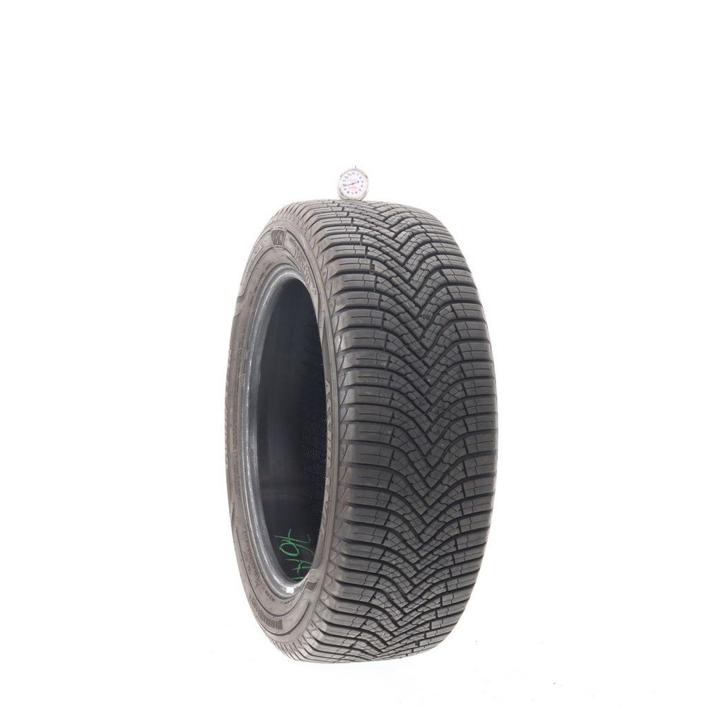 Set of (2) Used 225/55R18 Goodyear Assurance WeatherReady 2 98V - 9.5-10.5/32 - Image 1
