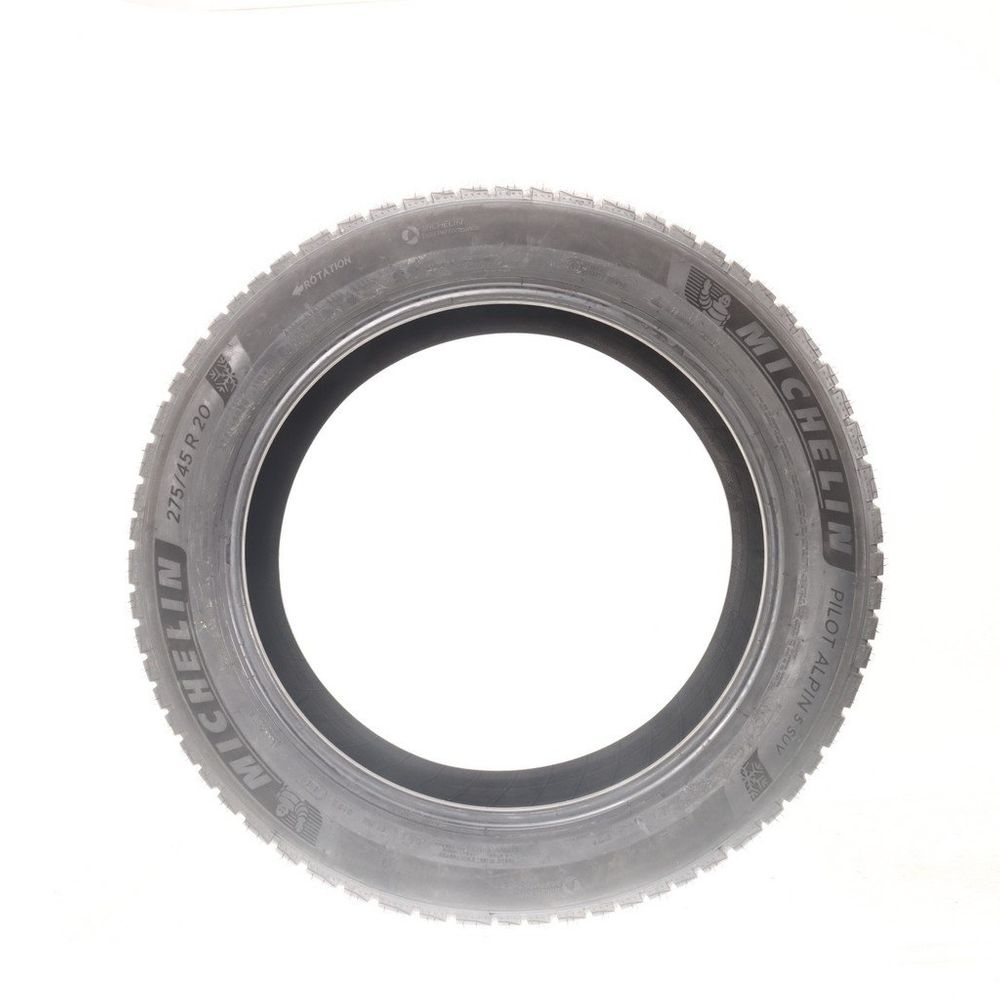 Driven Once 275/45R20 Michelin Pilot Alpin 5 SUV NO 110V - 9.5/32 - Image 3
