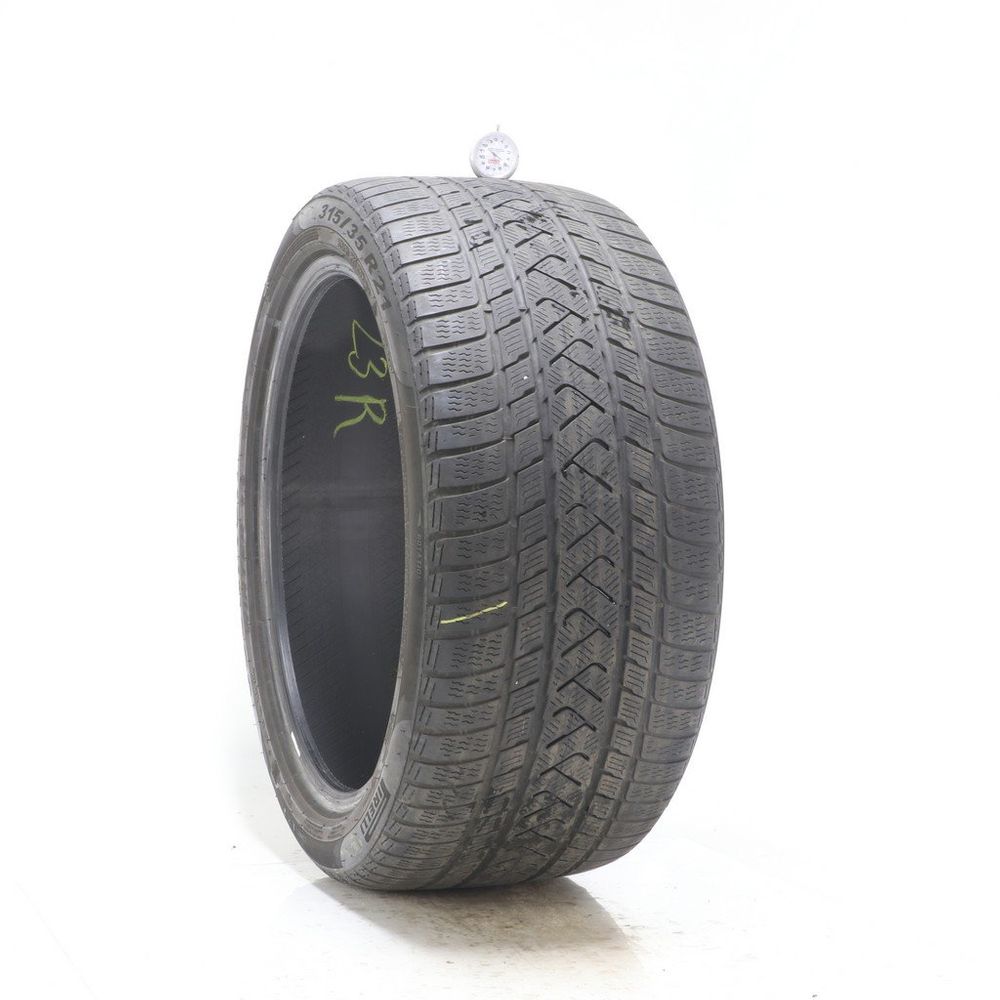 Used 315/35R21 Pirelli Scorpion Winter Run Flat 111V - 4.5/32 - Image 1