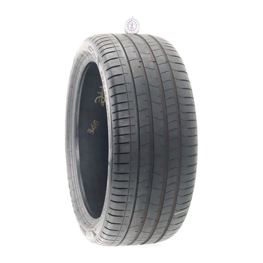 Set of (2) Used 255/35R19 Pirelli P Zero PZ4 96Y - 6.5-7/32 - Image 4