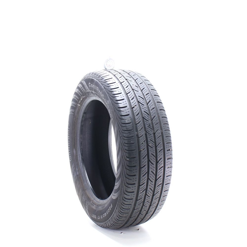 Set of (2) Used 225/60R17 Continental ContiProContact 98T - 6-7/32 - Image 4