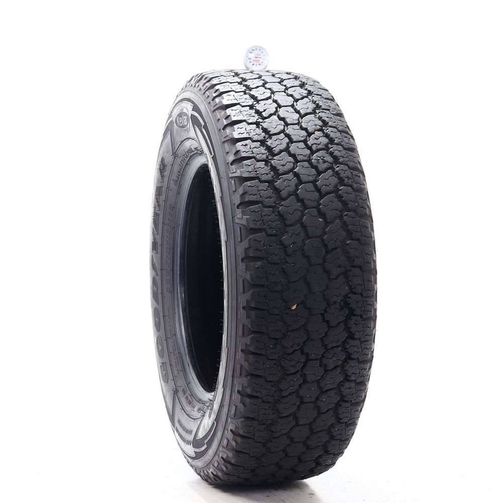 Set of (2) Used LT 265/70R17 Goodyear Wrangler All-Terrain Adventure Kevlar 121/118S E - 10-10.5/32 - Image 4