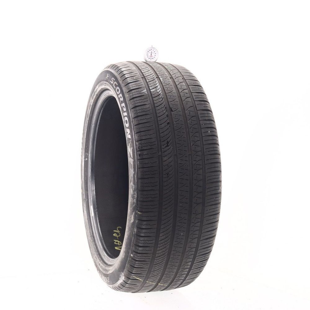 Set of (2) Used 265/45R21 Pirelli Scorpion Zero 104T - 7-8/32 - Image 1