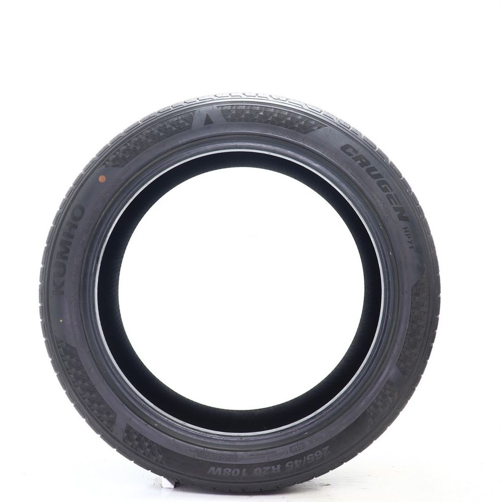 Set of (2) Driven Once 265/45R20 Kumho Crugen HP71 108W - 9.5/32 - Image 3