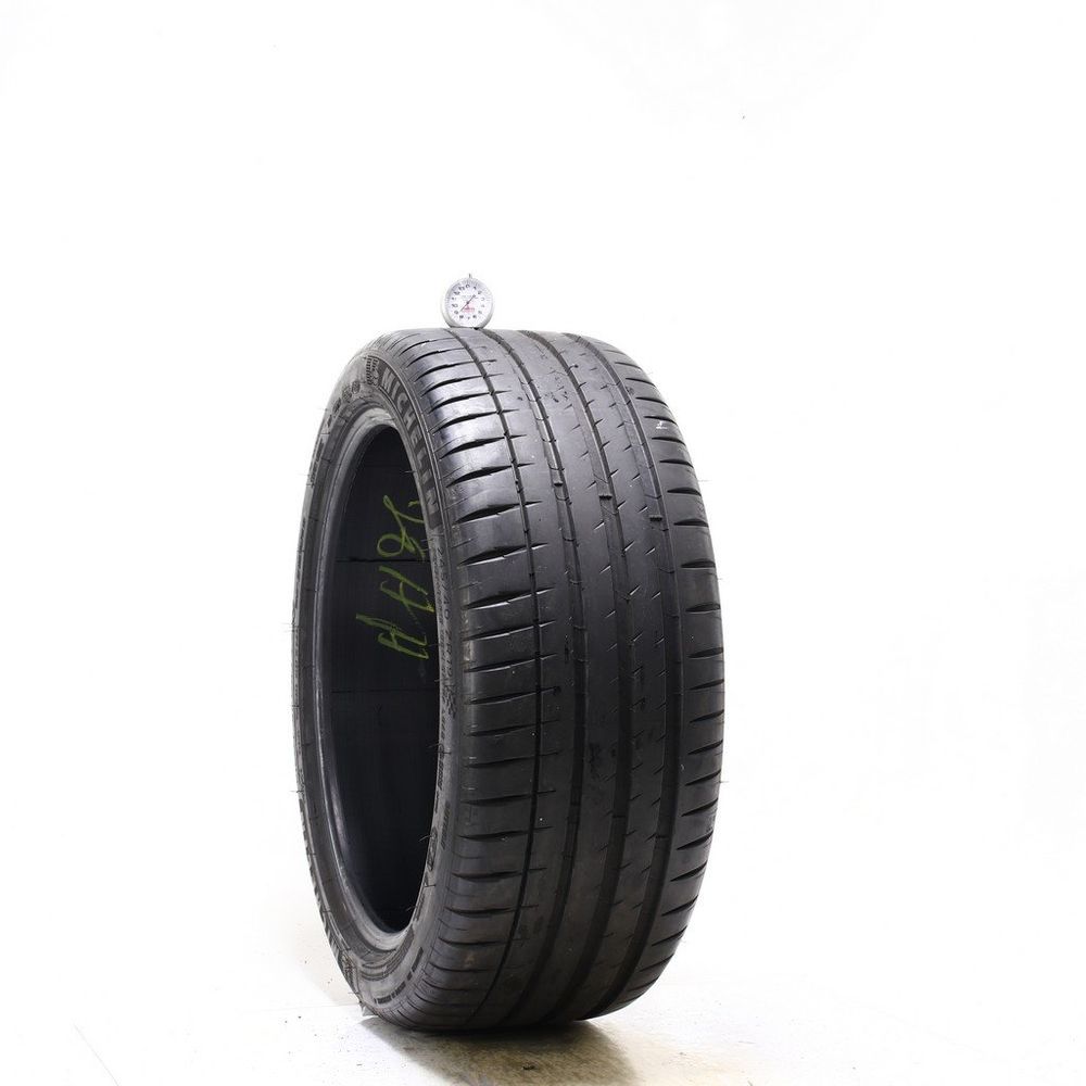 Set of (2) Used 245/40ZR19 Michelin Pilot Sport 4 S 98Y - 7.5-8.5/32 - Image 4