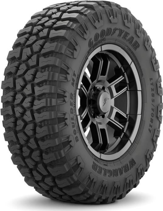 Set of (2) New LT 295/60R20 Goodyear Wrangler Boulder MT 126Q - Image 1