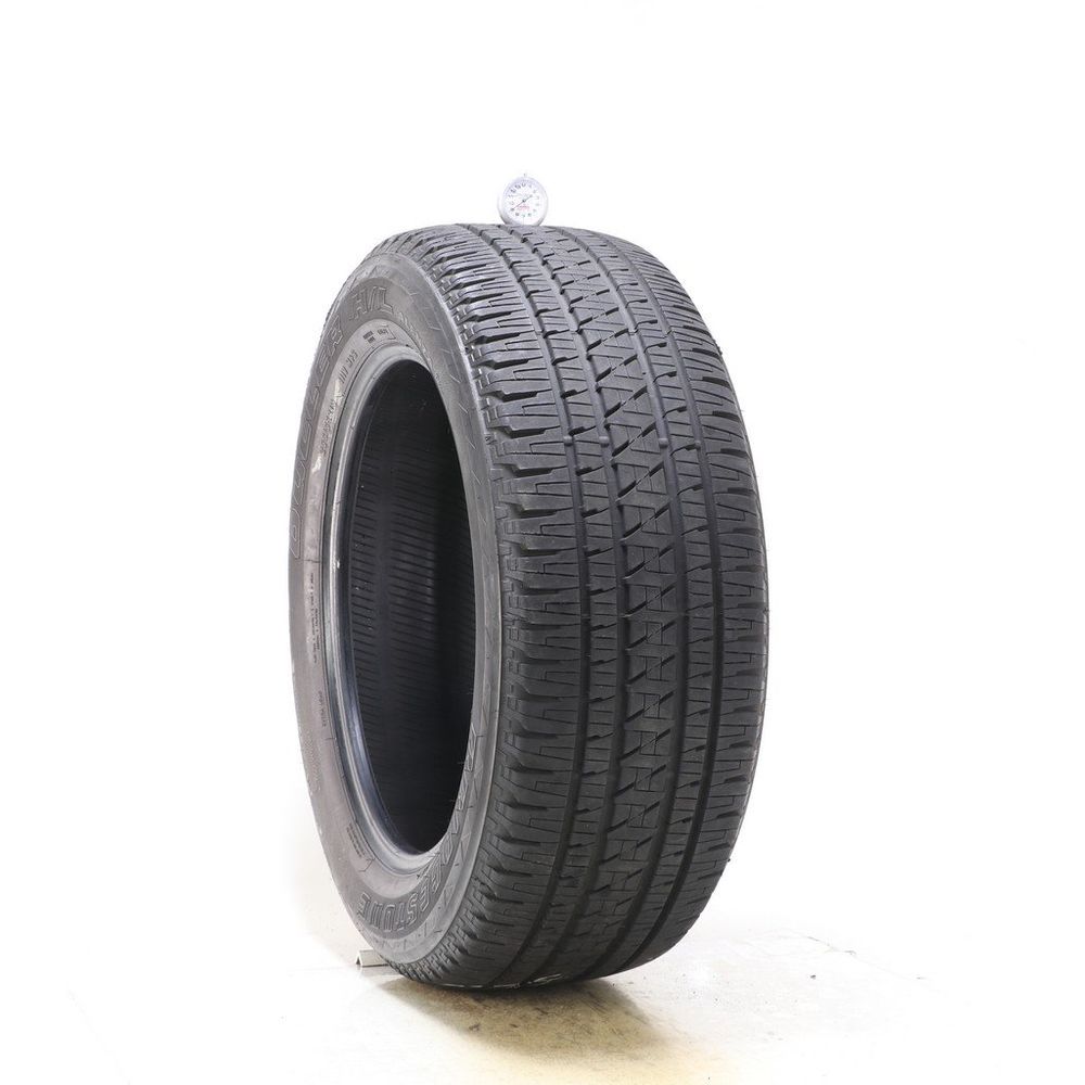 Set of (2) Used 255/55R19 Bridgestone Dueler H/L Alenza Plus 111V - 8-9/32 - Image 4