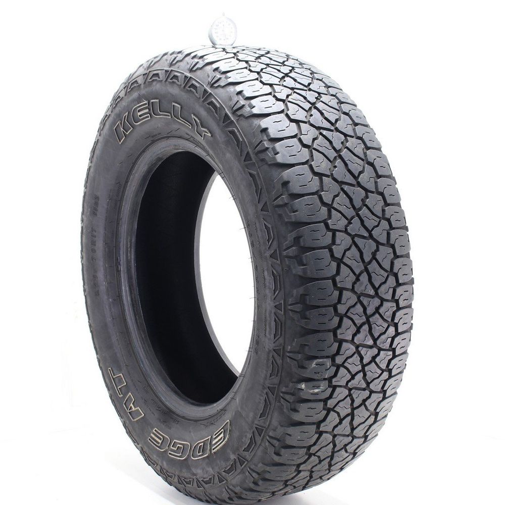 Set of (2) Used 255/70R17 Kelly Edge AT 112S - 6.5-7.5/32 - Image 1