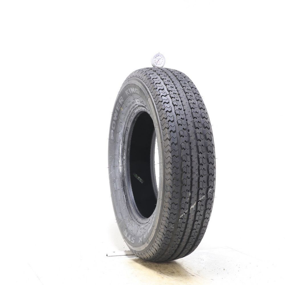 Set of (2) Used ST 205/75R15 Power King Towmax STR II 101/97L C - 8.5/32 - Image 1