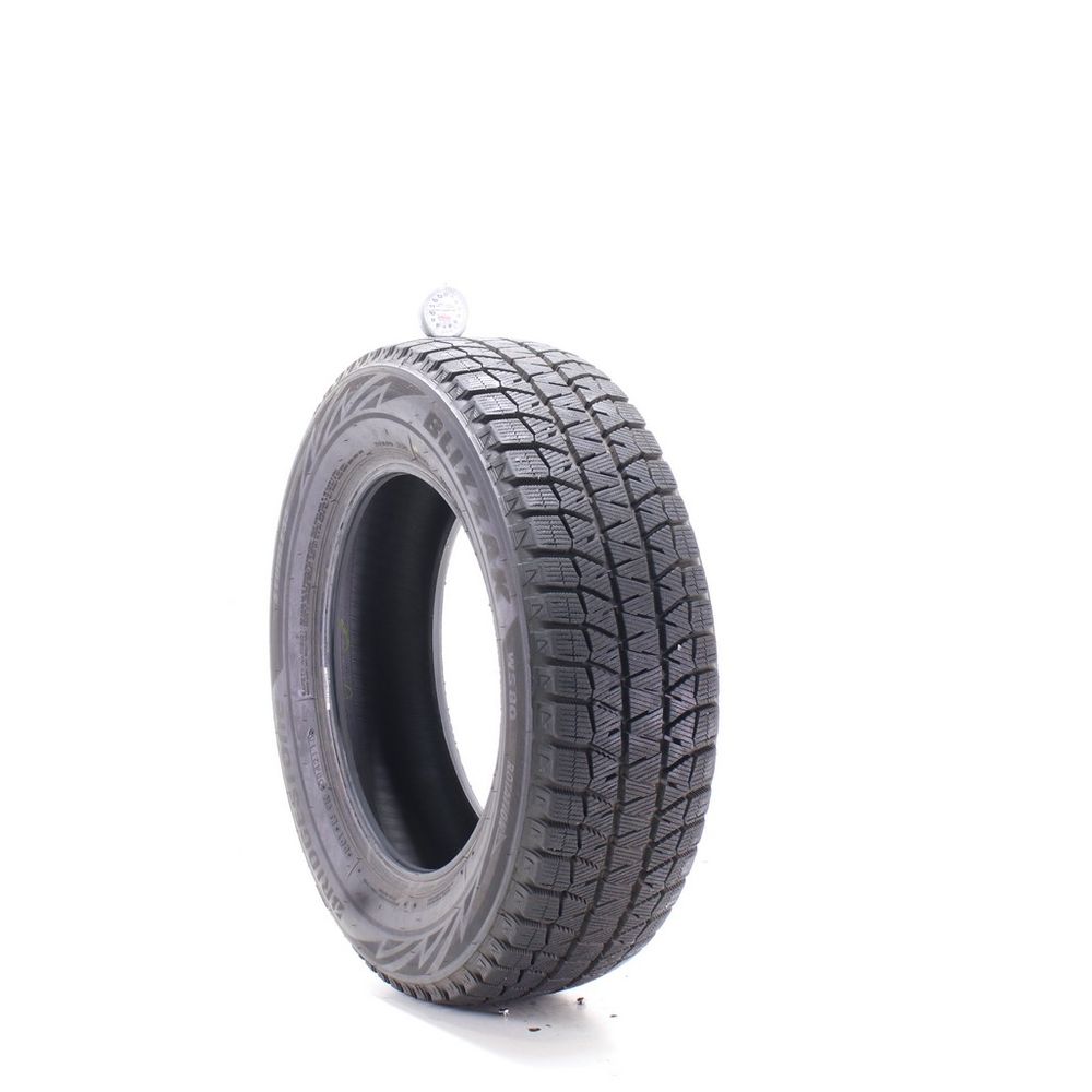 Set of (2) Used 195/65R15 Bridgestone Blizzak WS80 91H - 10/32 - Image 1