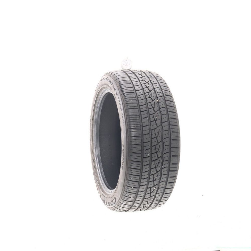 Set of (2) Used 235/45ZR17 Continental ControlContact Sport SRS Plus 94W - 8.5/32 - Image 1