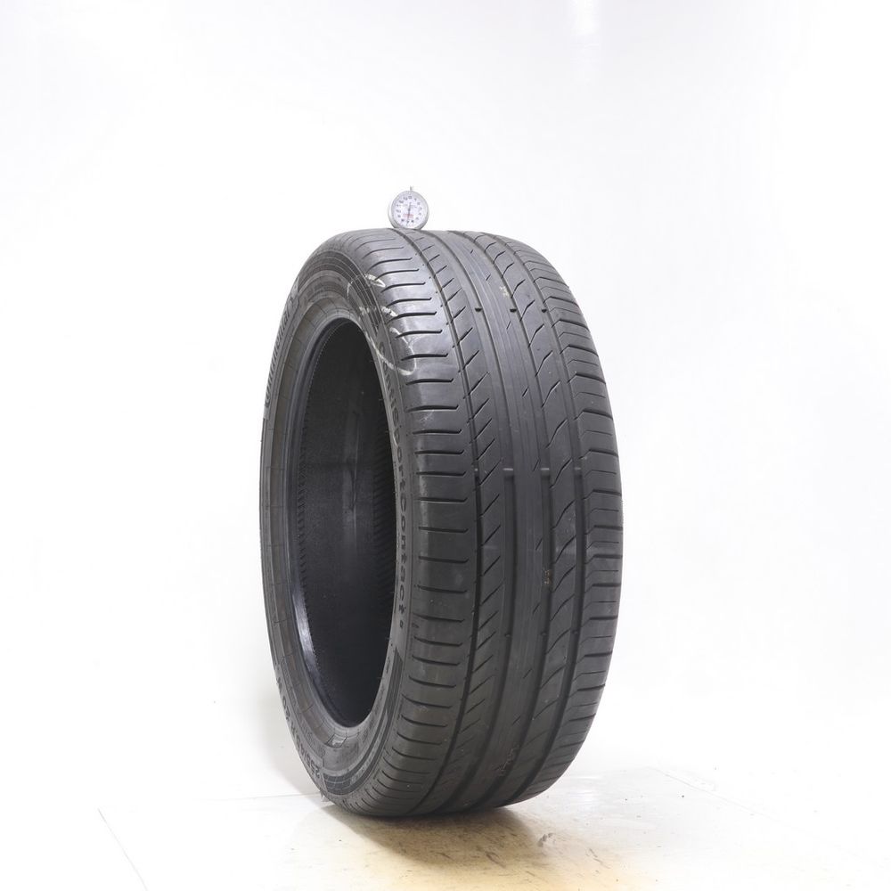 Set of (2) Used 255/45R20 Continental ContiSportContact 5 AO SUV 101W - 6.5-7/32 - Image 4