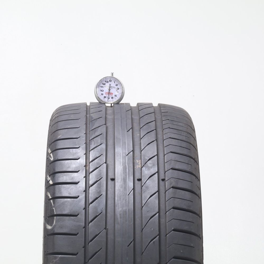 Set of (2) Used 255/45R20 Continental ContiSportContact 5 AO SUV 101W - 6.5-7/32 - Image 5
