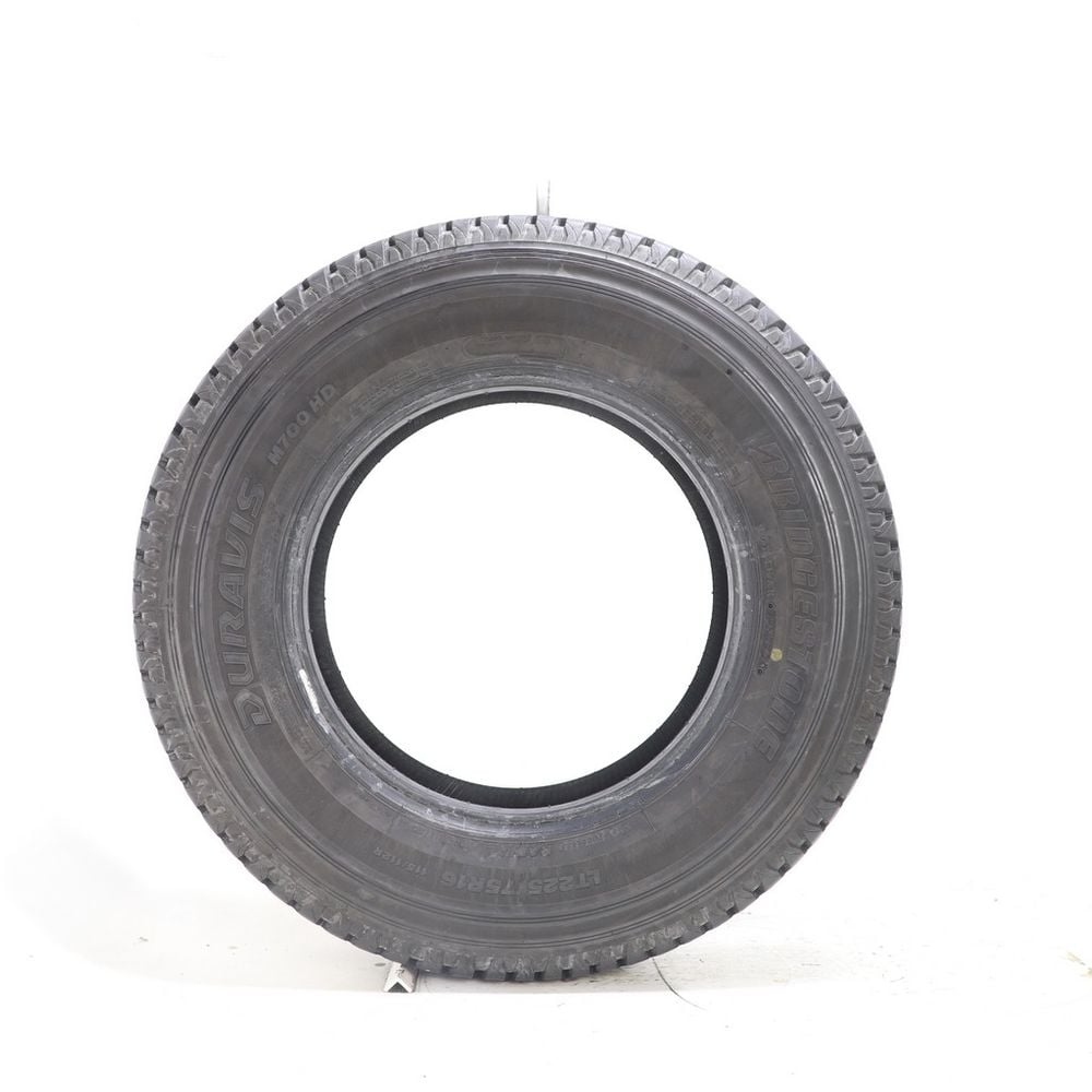 Set of (2) Used LT 225/75R16 Bridgestone Duravis M700 HD 115/112R - 13.5-14/32 - Image 3
