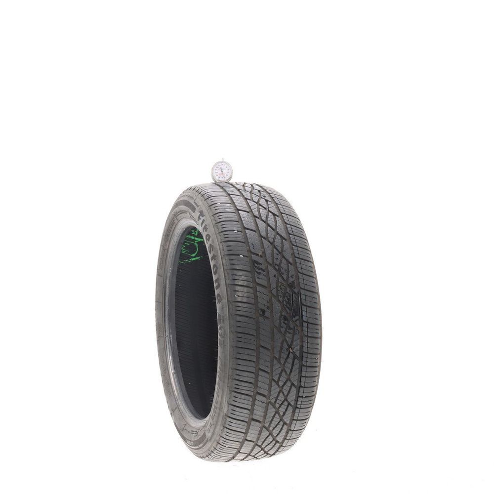 Set of (2) Used 205/50R17 Firestone Firehawk AS V2 93V - 6-7.5/32 - Image 1