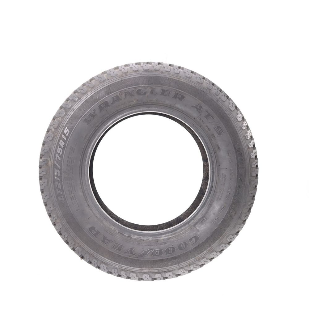 Used LT 215/75R15 Goodyear Wrangler AT/S 106/103S D - 8/32 - Image 3