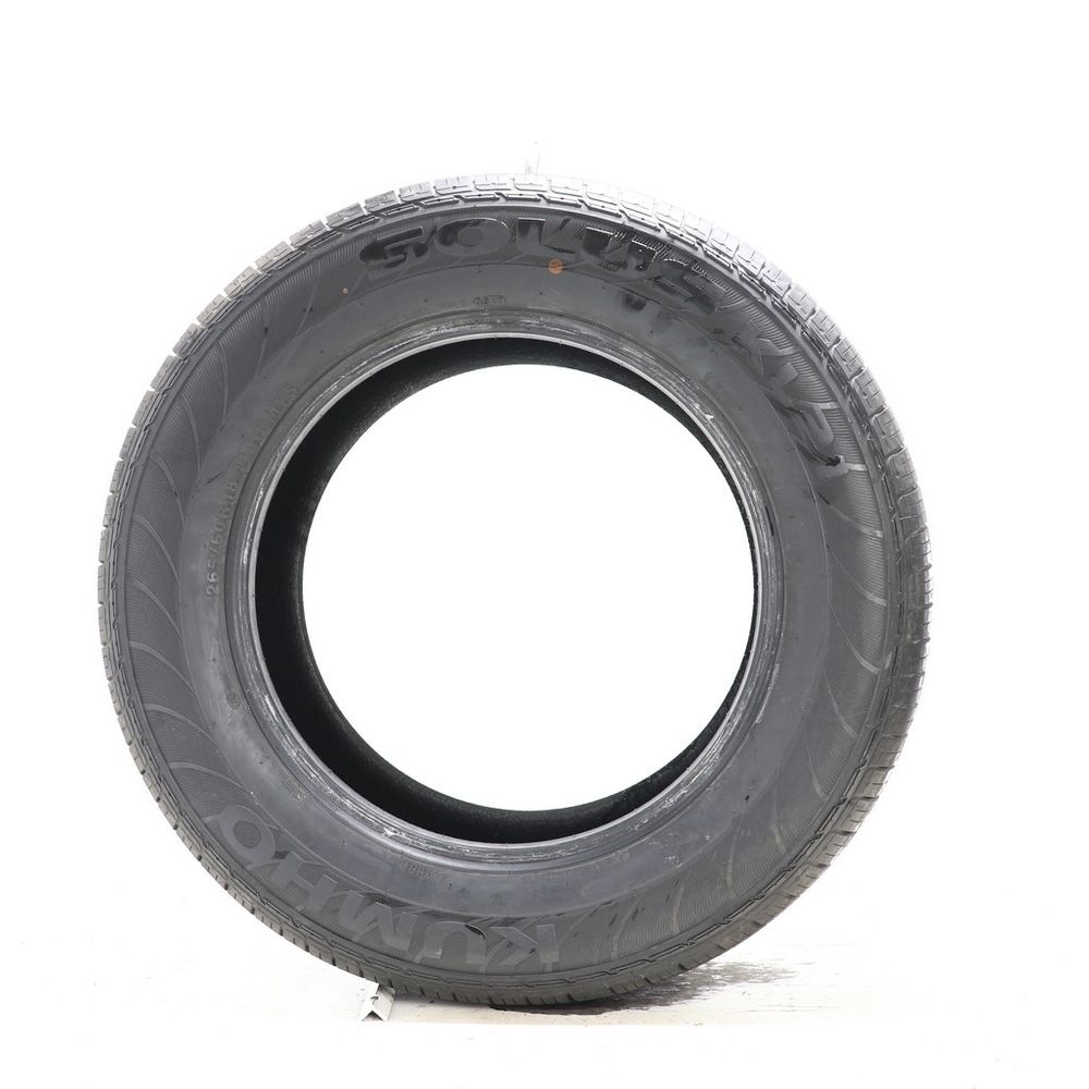 Set of (2) Used 265/60R18 Kumho Solus KL21 110H - 8.5/32 - Image 3