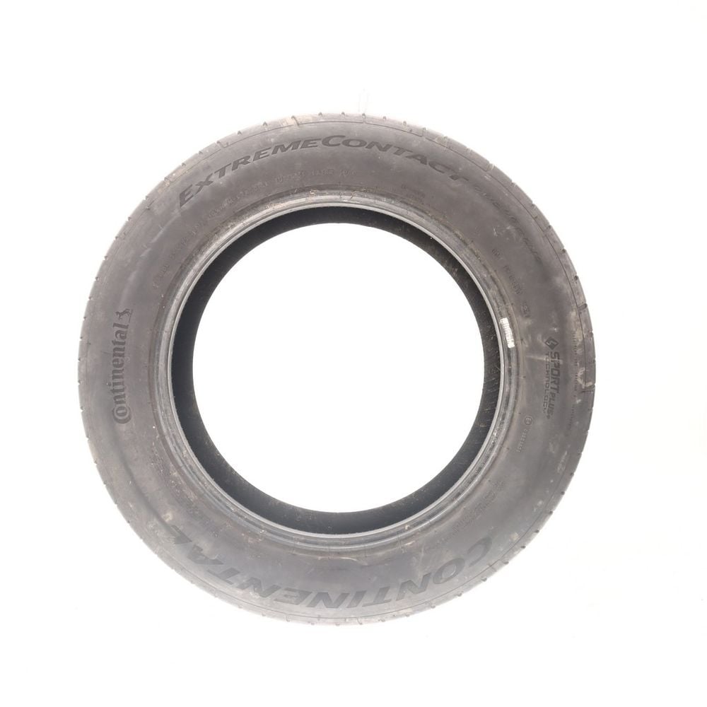 Set of (2) Used 255/55ZR18 Continental ExtremeContact DWS06 Plus 109W - 7.5-8.5/32 - Image 3