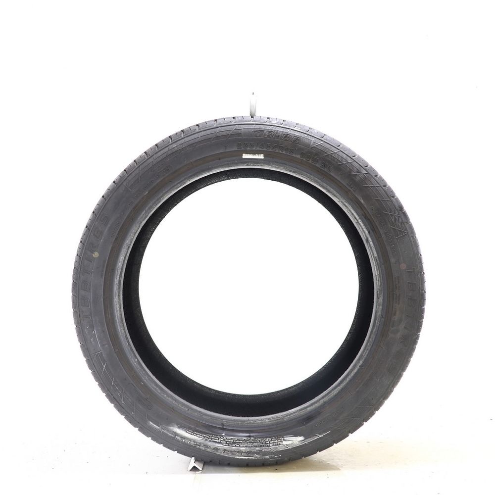 Set of (2) Used 235/45ZR18 TBB TR-66 98W - 7/32 - Image 3