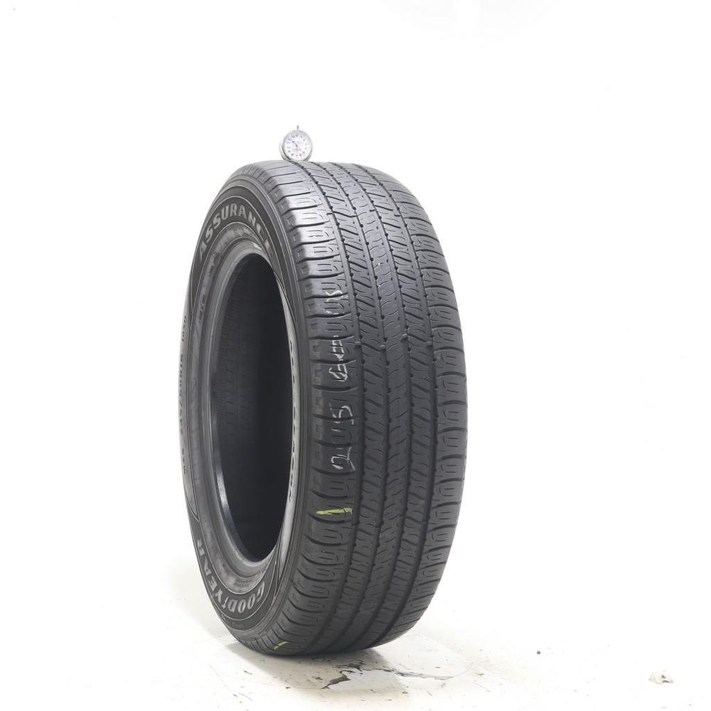 Set of (2) Used 245/60R18 Goodyear Assurance All-Season 105H - 5-6/32 - Image 1