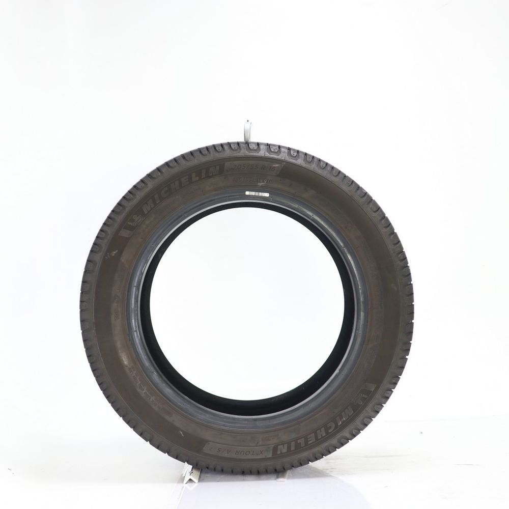 Set of (2) Used 205/55R16 Michelin X Tour A/S 2 91H - 9-10.5/32 - Image 3