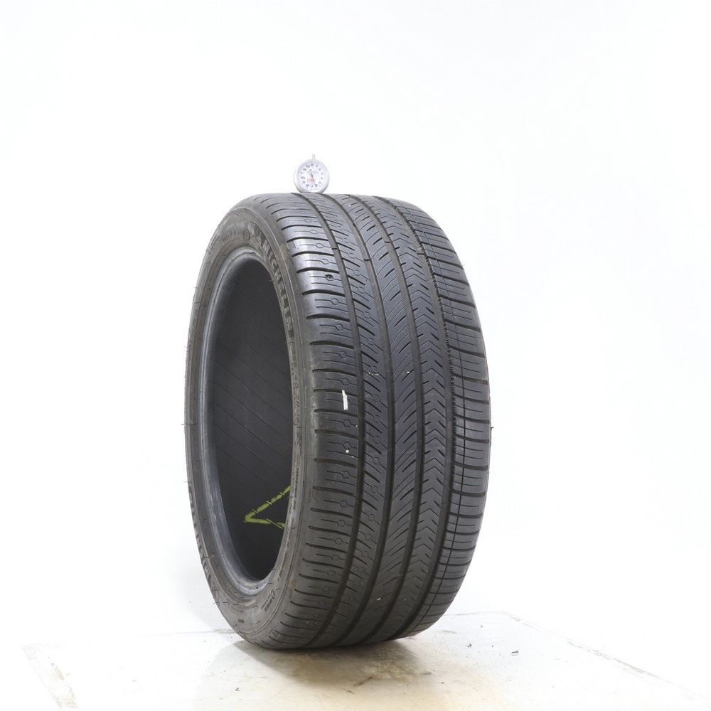 Set of (2) Used 255/40ZR18 Michelin Pilot Sport All Season 4 99Y - 6-7.5/32 - Image 1