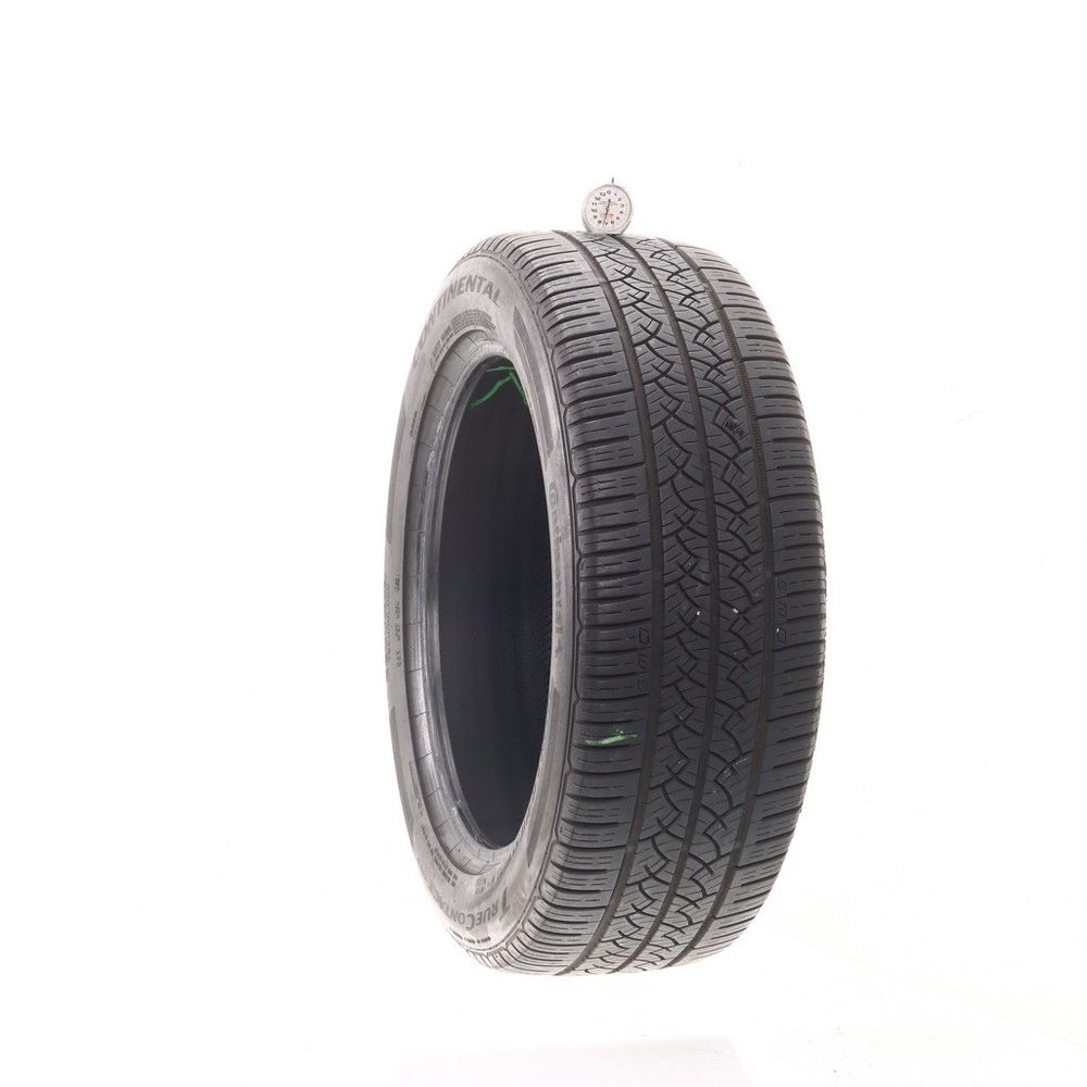 Set of (2) Used 235/55R19 Continental TrueContact Tour 101H - 7/32 - Image 1
