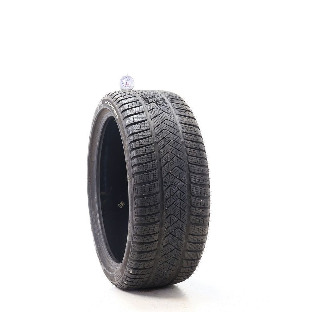 Set of (2) Used 255/35R19 Pirelli Winter Sottozero 3 Run Flat 96H - 7.5-9/32 - Image 1