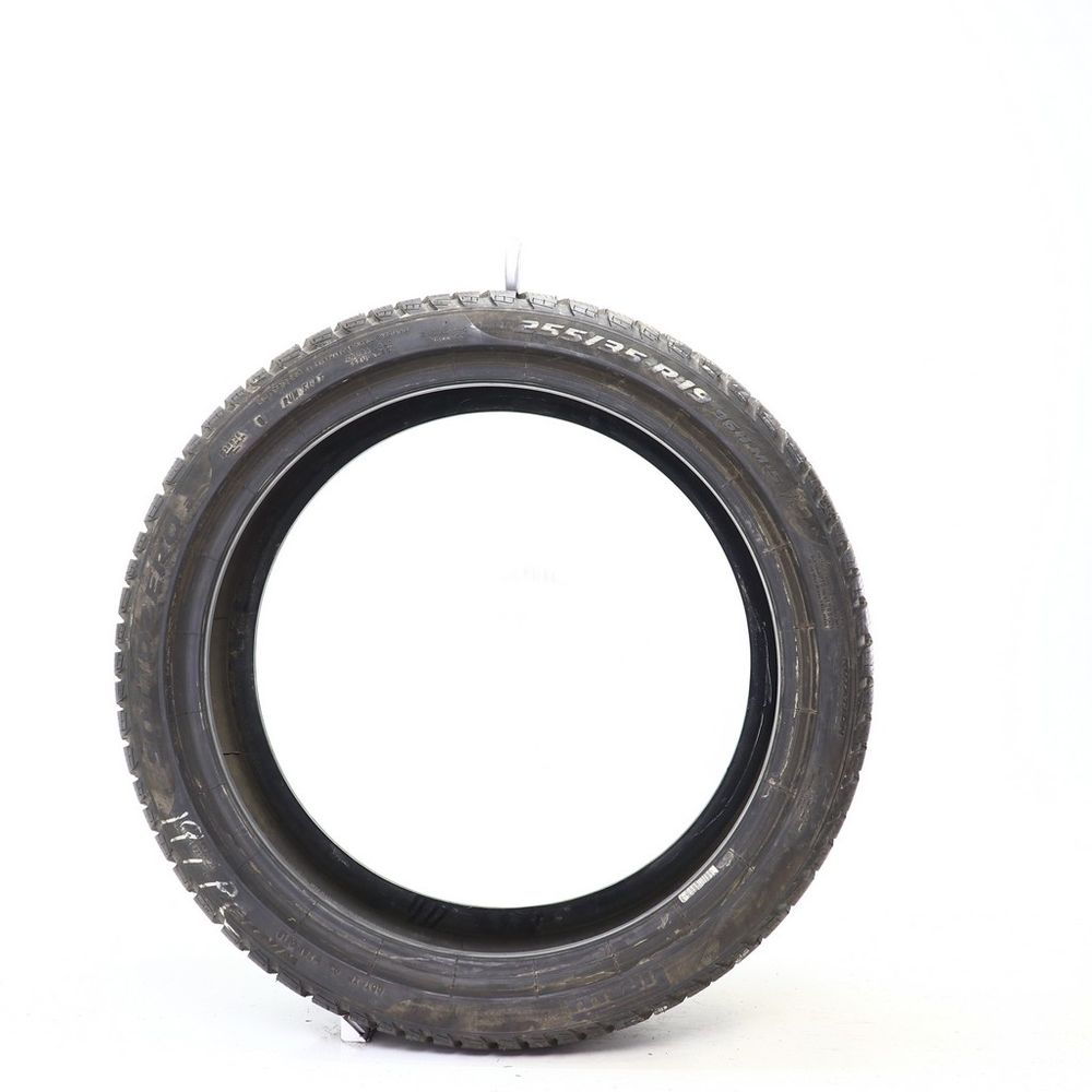 Set of (2) Used 255/35R19 Pirelli Winter Sottozero 3 Run Flat 96H - 7.5-9/32 - Image 3