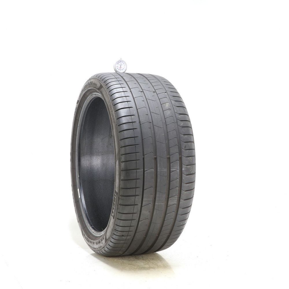 Set of (2) Used 275/35R20 Pirelli P Zero PZ4 Run Flat 102Y - 6-7/32 - Image 4