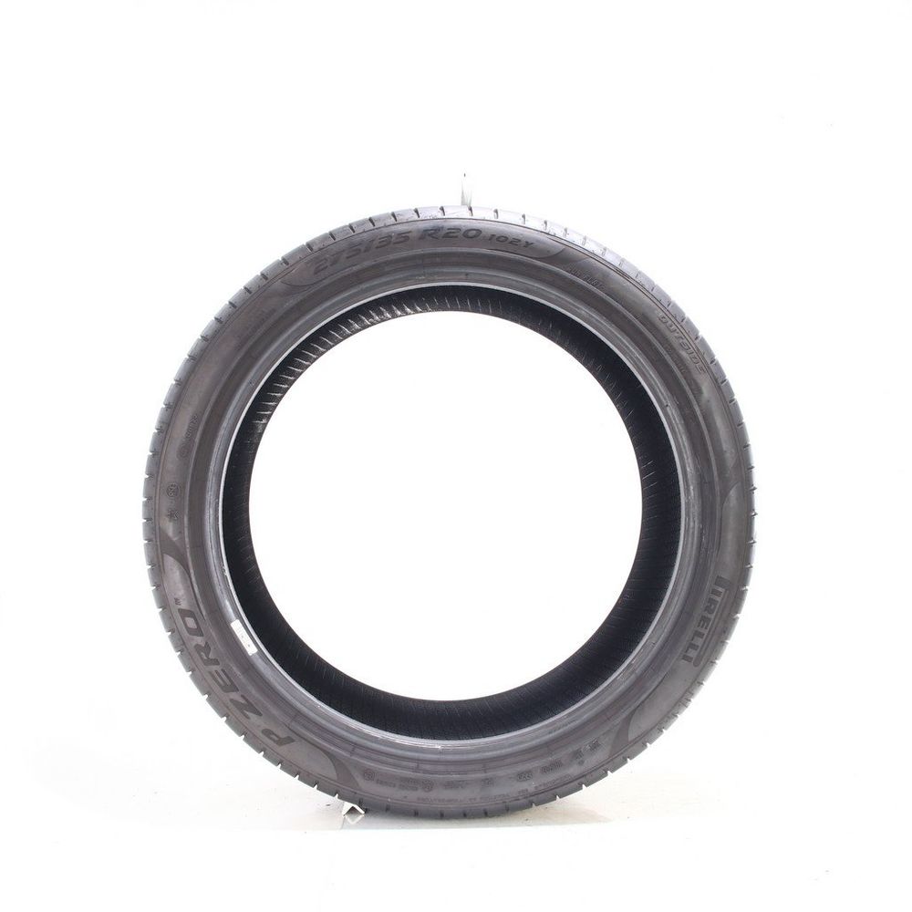 Set of (2) Used 275/35R20 Pirelli P Zero PZ4 Run Flat 102Y - 6-7/32 - Image 6