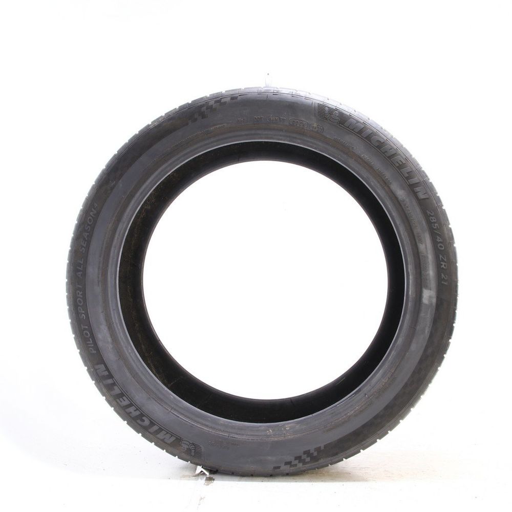 Set of (2) Used 285/40ZR21 Michelin Pilot Sport All Season 4 109Y - 8.5-9/32 - Image 3