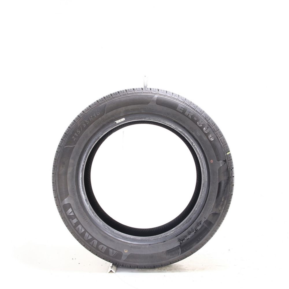 Set of (2) Used 215/55R16 Advanta ER-800 97H - 8-9/32 - Image 6