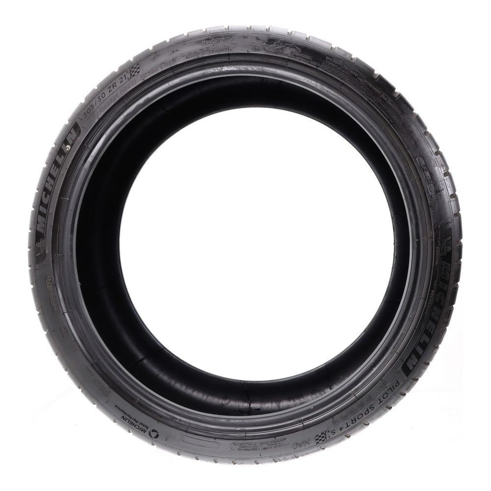 Set of (4) Used 305/30ZR21 Michelin Pilot Sport 4 S NAO 104Y - 6.5-8/32 - Image 9