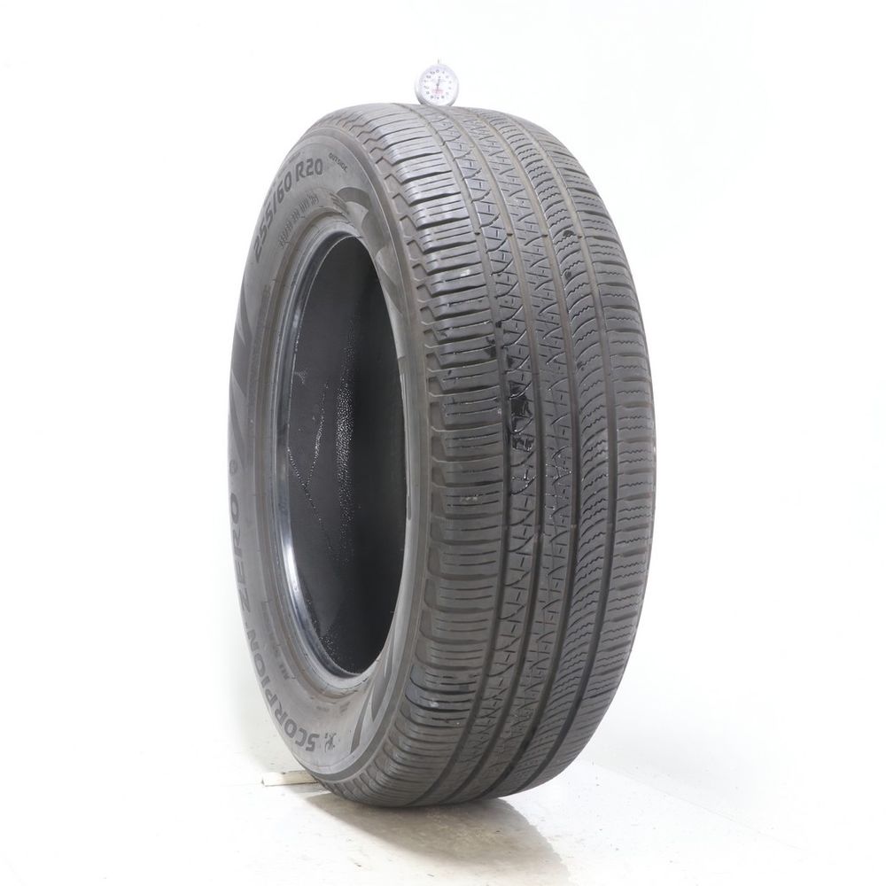 Set of (4) Used 255/60R20 Pirelli Scorpion Zero LR 113V - 6.5-7.5/32 - Image 4